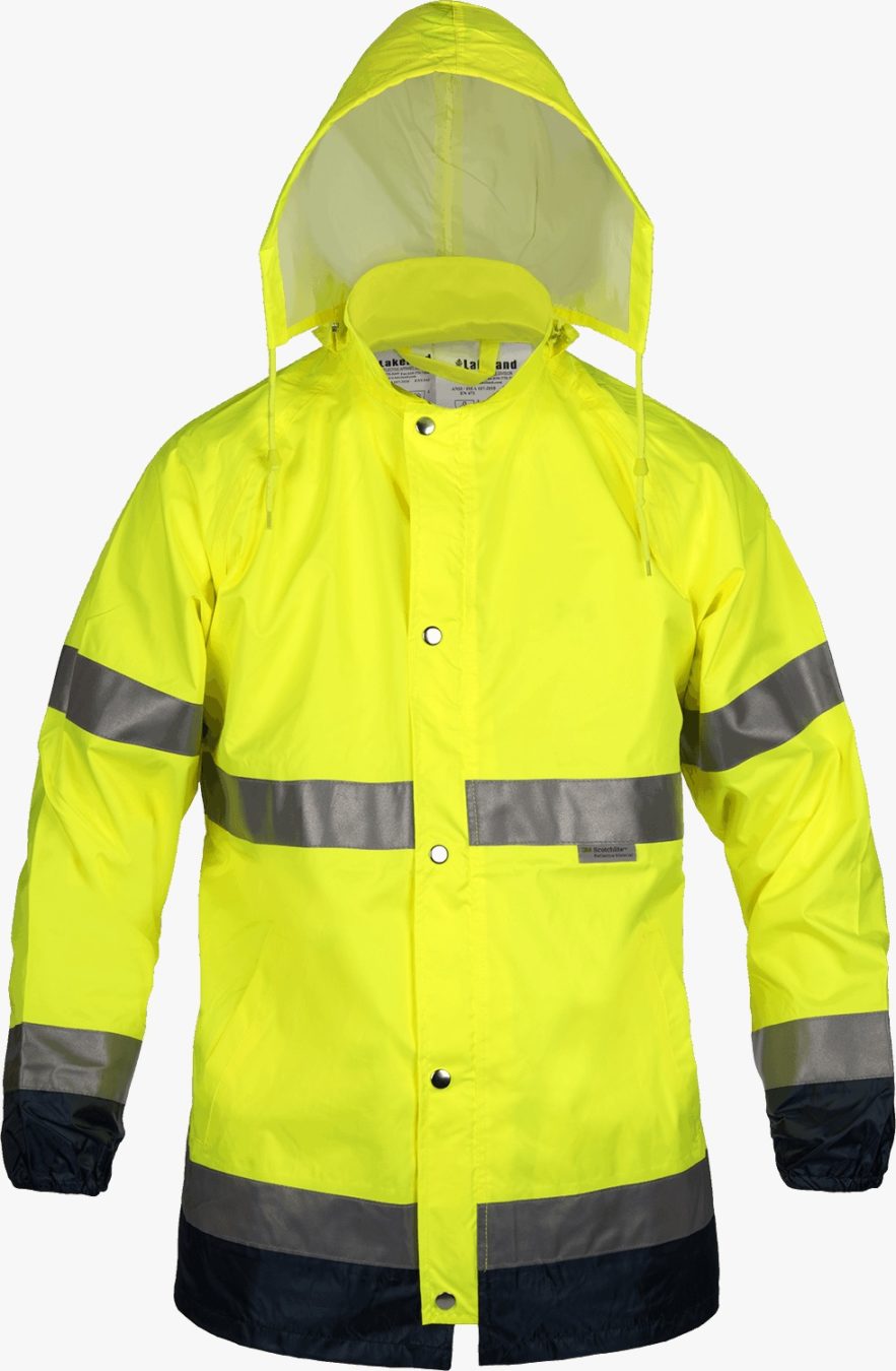 Lakeland PVC/Polyester Rain Jacket Fire & Rescue Supply