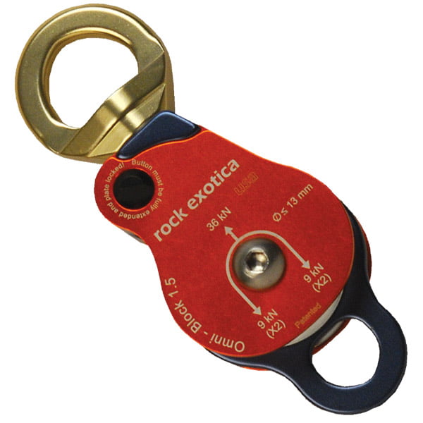 Rescue Tech Rock Exotica OmniBlock Pulley Fire & Rescue Supply